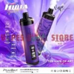 PEAKBAR HUQA 25000 Puffs DTL 5MG Disposable Vape in Dubai grape ice
