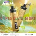 PEAKBAR HUQA 25000 Puffs DTL 5MG Disposable Vape in Dubai lemon mint