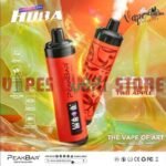 PEAKBAR HUQA 25000 Puffs DTL 5MG Disposable Vape in Dubai two apple