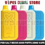 POD SALT Nexus 6000 Puffs 20mg Disposable Vape in Dubai