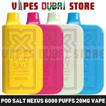 POD SALT Nexus 6000 Puffs 20mg Disposable Vape in Dubai