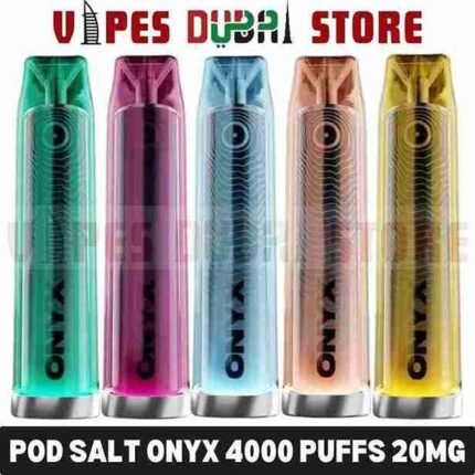 POD SALT ONYX 4000 Puffs 20MG Disposable Vape in Dubai