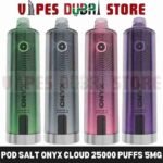POD SALT Onyx Cloud 25000 Puffs 5MG Disposable Vape in Dubai