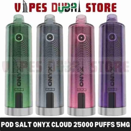 POD SALT Onyx Cloud 25000 Puffs 5MG Disposable Vape in Dubai