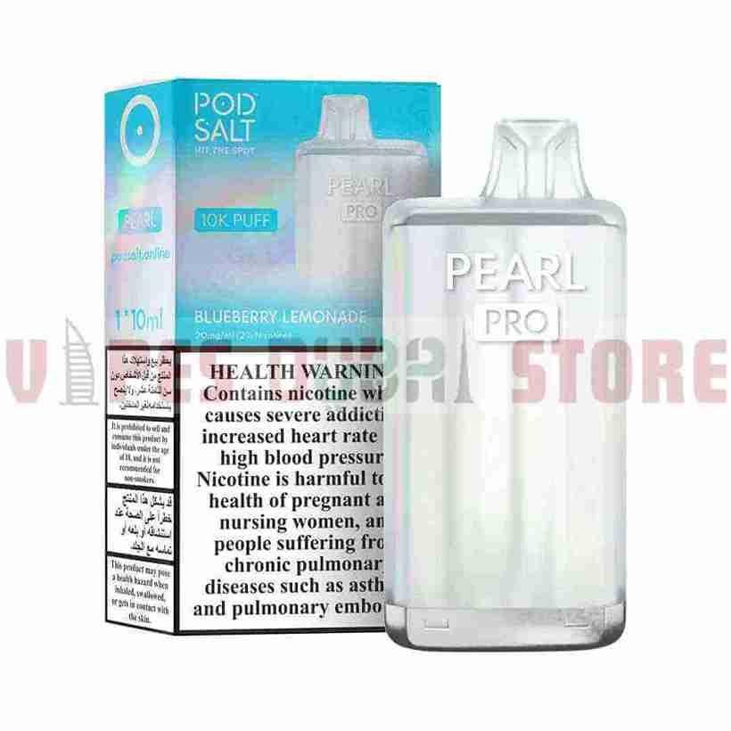 PODSALT Pearl Pro 10000 Puffs Price in Dubai BLUEBERRY LEMONADE PODSALT Pearl Pro 10000 Puffs Price in Dubai BLUEBERRY LEMONADE