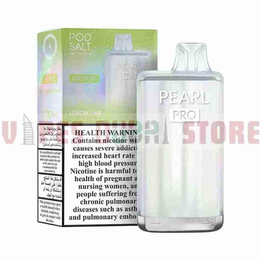 PODSALT Pearl Pro 10000 Puffs Price in Dubai LEMON LIME PODSALT Pearl Pro 10000 Puffs Price in Dubai LEMON LIME