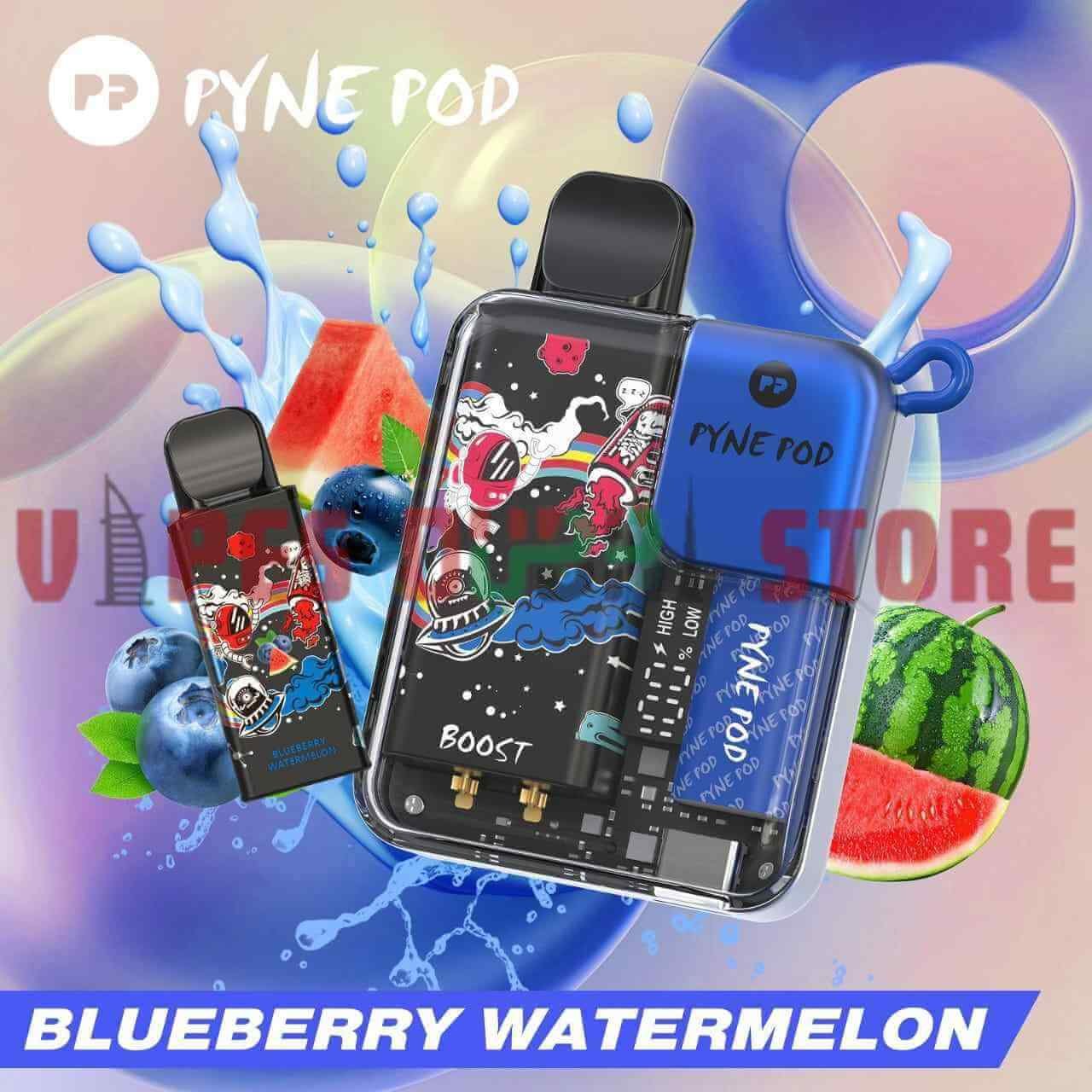 PP PYNE POD Boost 8000 Puffs Disposable Vape with Pod in Dubai BLUEBERRY WATERMELON PP PYNE POD Boost 8000 Puffs Disposable Vape with Pod in Dubai BLUEBERRY WATERMELON