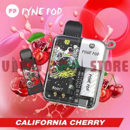 PP PYNE POD Boost 8000 Puffs Disposable Vape with Pod in Dubai CALIFORNIA CHERRY
