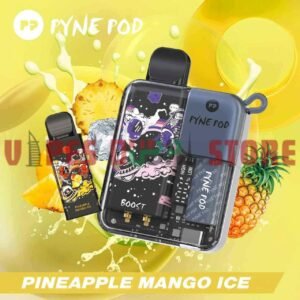 PP PYNE POD Boost 8000 Puffs Disposable Vape with Pod in Dubai PINEAPPLE MANGO ICE