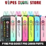 PYNE POD Boost Pro 20000 Puffs 50MG Disposable Vape in Dubai