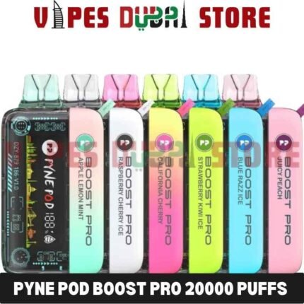 PYNE POD Boost Pro 20000 Puffs 50MG Disposable Vape in Dubai