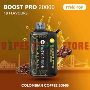 PYNE POD Boost Pro 20000 Puffs 50MG Disposable Vape in Dubai COLOMBIAN COFFEE