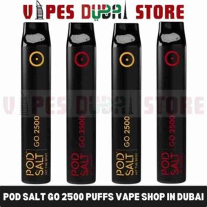 Pod Salt Go 2500 Puffs Disposable Vape in Dubai