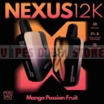 Pod Salt Nexus 12000 Puffs 20MG Mango Passion Fruit