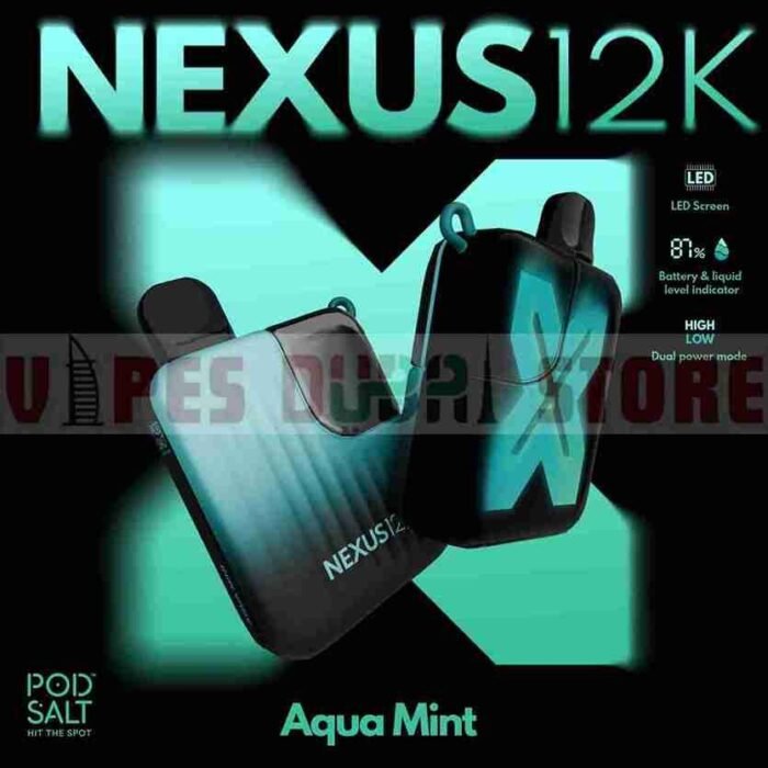 Pod Salt Nexus 12000 Puffs Aqua Mint