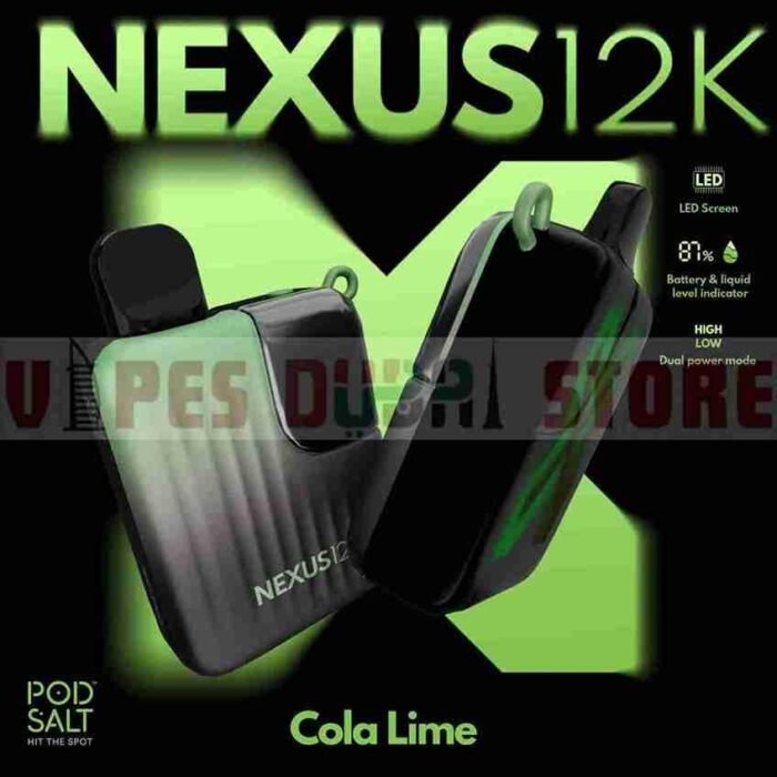 Pod Salt Nexus 12000 Puffs Cola Lime