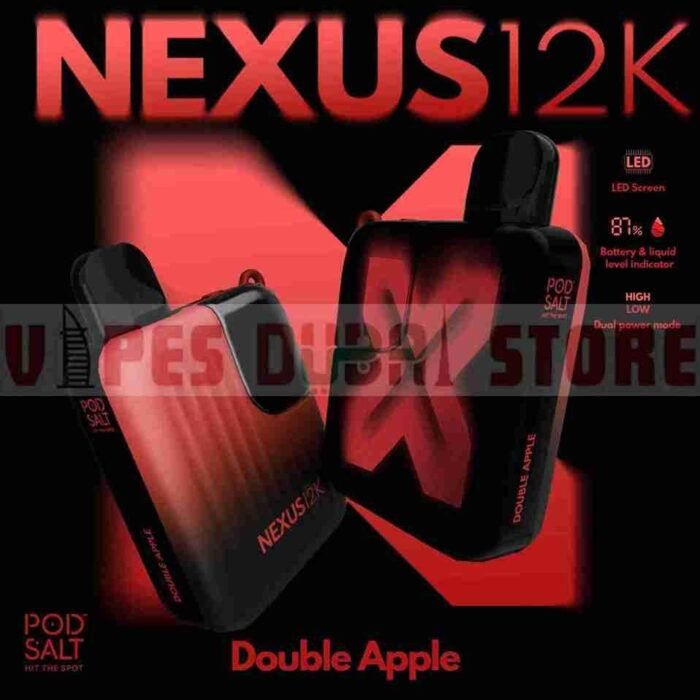 Pod Salt Nexus 12000 Puffs Double Apple