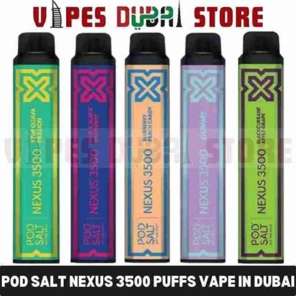 Pod Salt Nexus 3500 puffs disposable vape in dubai