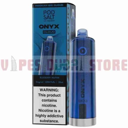 Pod Salt Onyx Cloud 25K Puff Shisha Disposable Blueberry Muffin