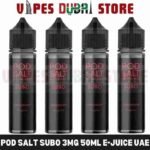 Pod Salt Subo 3MG 50ML E-Juice in Dubai