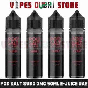 Pod Salt Subo 3MG 50ML E-Juice in Dubai
