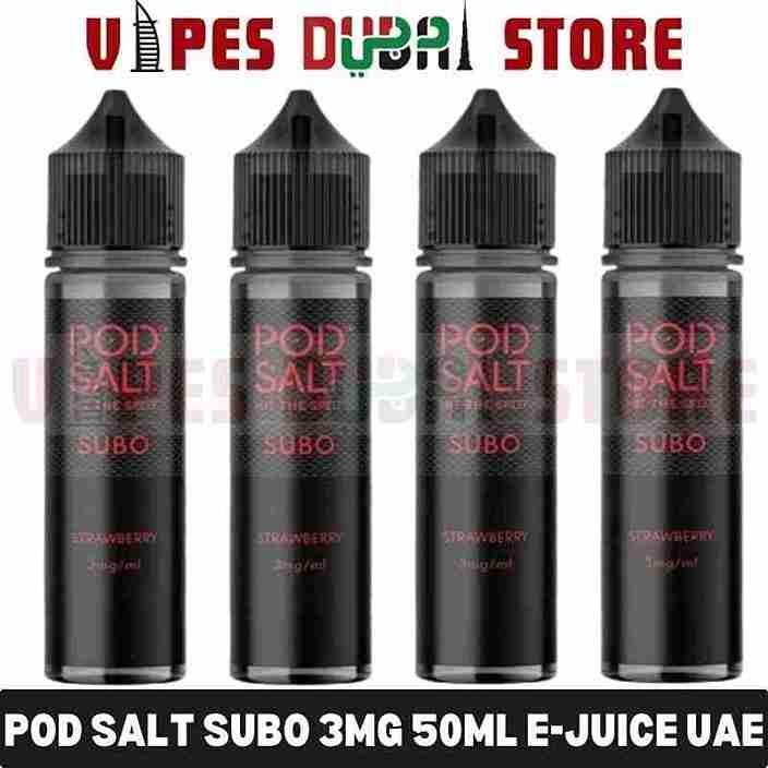 Pod Salt Subo 3MG 50ML E-Juice in Dubai Pod Salt Subo 3MG 50ML E-Juice in Dubai