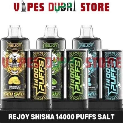 REJOY Shisha 14000 Puffs Salt Nicotine 20mg Disposable Vape in Dubai