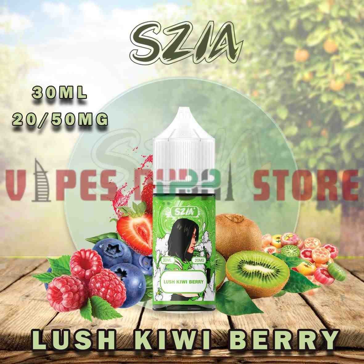 SZIA Salt Nicotine 20MG & 50MG E-liquid in Dubai Lush Kiwi Berry SZIA Salt Nicotine 20MG & 50MG E-liquid in Dubai Lush Kiwi Berry