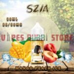 SZIA Salt Nicotine 20MG & 50MG E-liquid in Dubai Mango Peach Ice