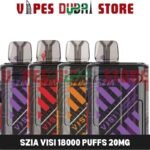 SZIA Visi 18000 Puffs 20MG Disposable Vape in Dubai