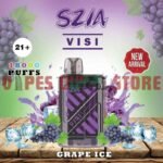 SZIA Visi 18000 Puffs 20MG Disposable Vape in Dubai grape ice