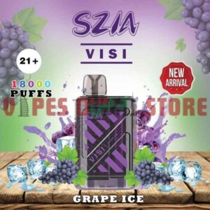 SZIA Visi 18000 Puffs 20MG Disposable Vape in Dubai grape ice