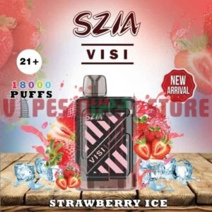 SZIA Visi 18000 Puffs 20MG Disposable Vape in Dubai strawberry ice