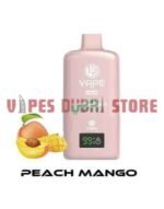 US VAPE MERRY 15000 Puffs 50MG Nicotine Disposable Vape in Dubai, UAE PEACH MANGO