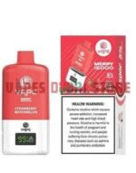 US VAPE MERRY 15000 Puffs 50MG Nicotine Disposable Vape in Dubai, UAE STRAWBERRY WATERMELON