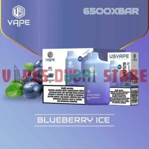 Us Vape 6500 X Bar 50Mg Disposable Vape In UAE Blueberry Ice