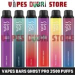 VAPES BARS Ghost Pro 3500 Puffs 0MG Disposable Vape in Dubai