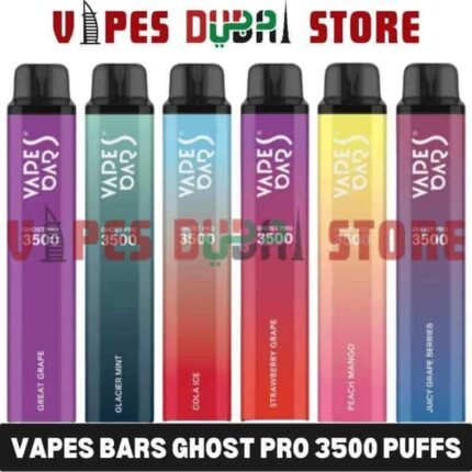 VAPES BARS Ghost Pro 3500 Puffs 0MG Disposable Vape in Dubai
