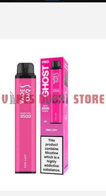 VAPES BARS Ghost Pro 3500 Puffs 0MG Disposable Vape in Dubai PINK LADY VAPES BARS Ghost Pro 3500 Puffs 0MG Disposable Vape in Dubai PINK LADY