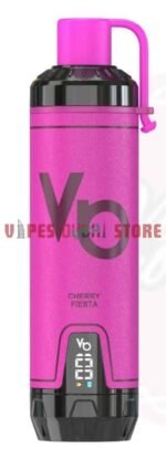 VAPES BARS Ghost Shisha 15000 Puffs 5MG Disposable Vape in Dubai Cherry-Fiesta