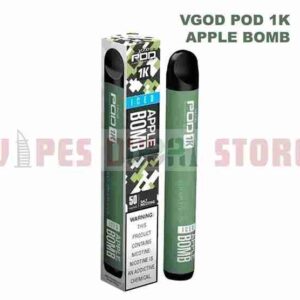 VGOD POD 1K Disposable Kit Apple Bomb