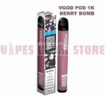 VGOD POD 1K Disposable Kit Berry Bomb