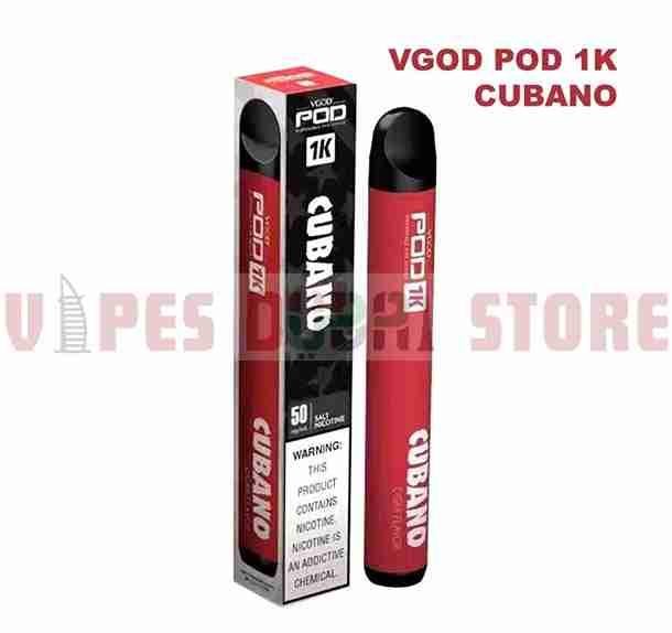 VGOD POD 1K Disposable Kit Cubano VGOD POD 1K Disposable Kit Cubano