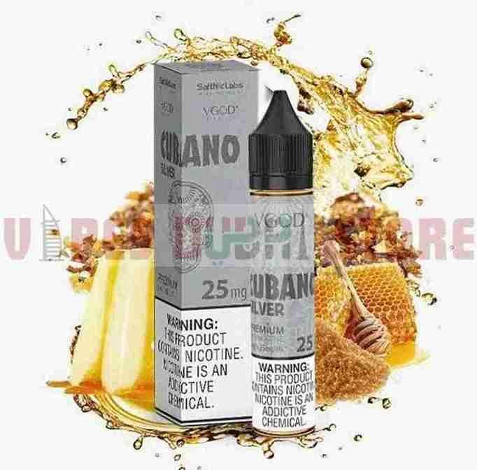 VGOD SaltNic E liquid Cubano Silver VGOD SaltNic E liquid Cubano Silver