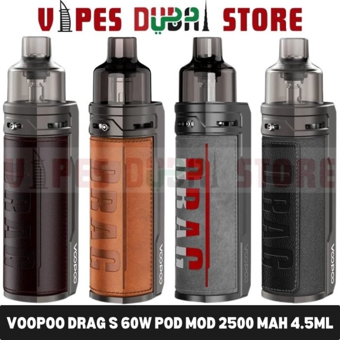 VOOPOO DRAG S 60W POD MOD STARTER KIT 2500 MAH 4.5ML