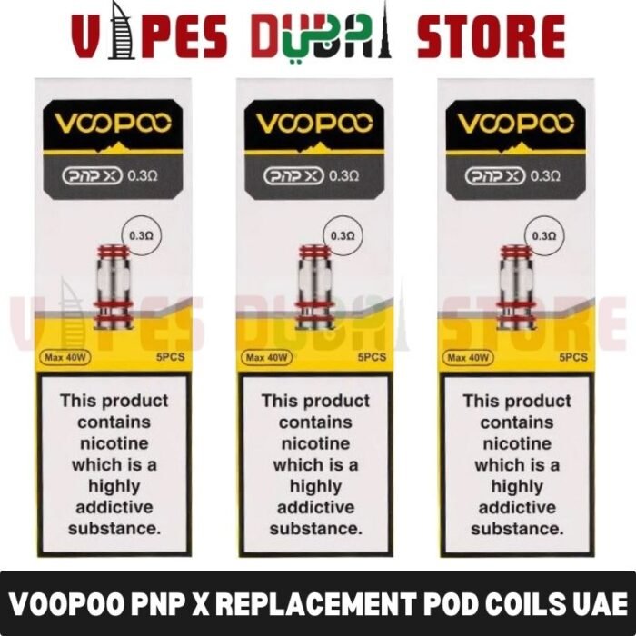 VOOPOO PNP X Replacement Pod Coils ( 5 PCS) in Dubai, UAE