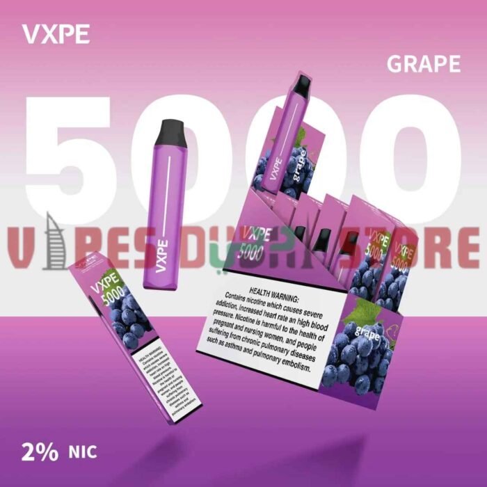 VXPE 5000 Puffs 20Mg Disposable Vape in Dubai grape