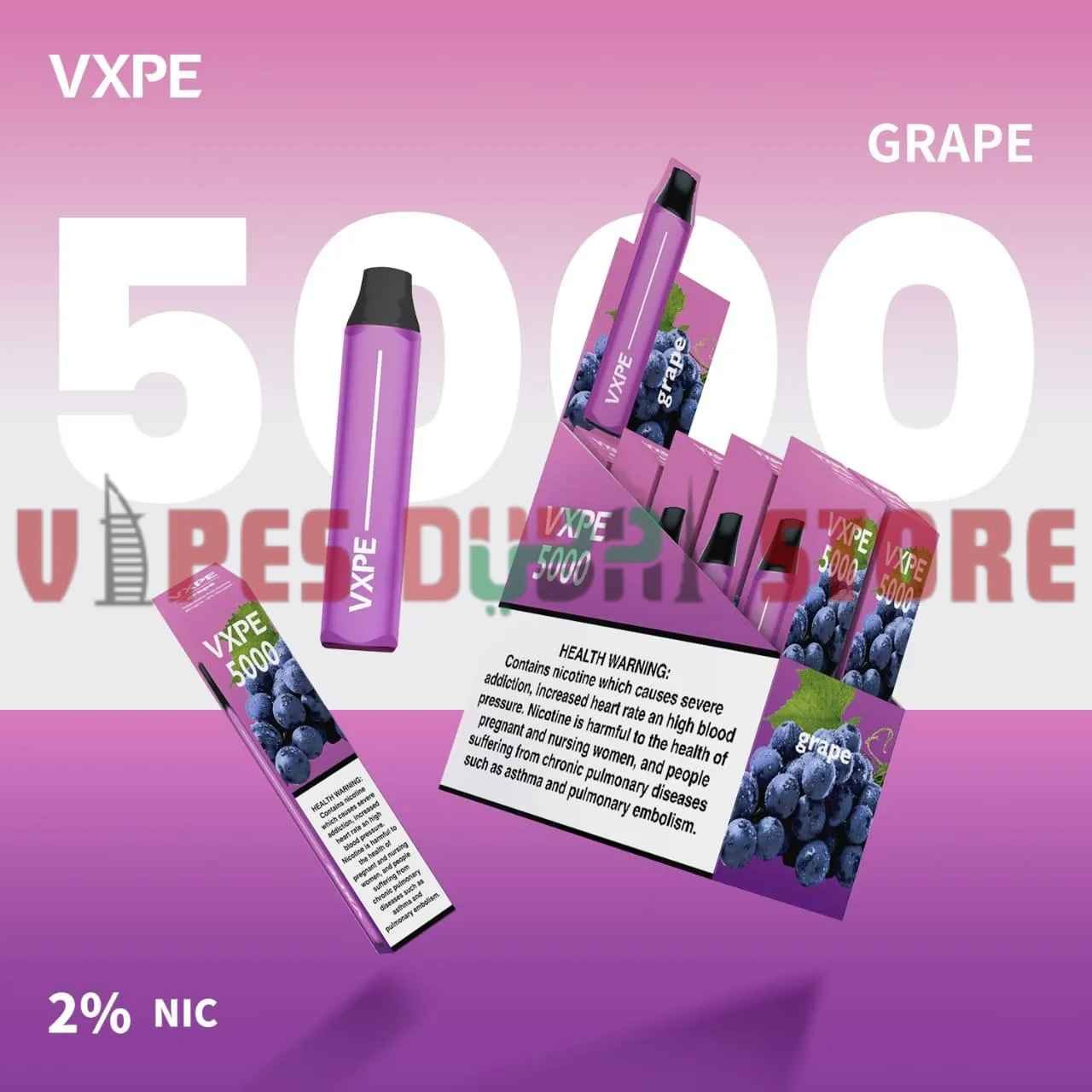 VXPE 5000 Puffs 20Mg Disposable Vape in Dubai grape VXPE 5000 Puffs 20Mg Disposable Vape in Dubai grape