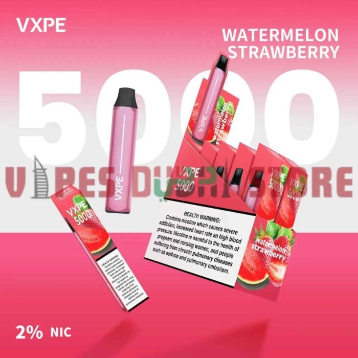 VXPE 5000 Puffs 20Mg Disposable Vape in Dubai watermelon-strawberry
