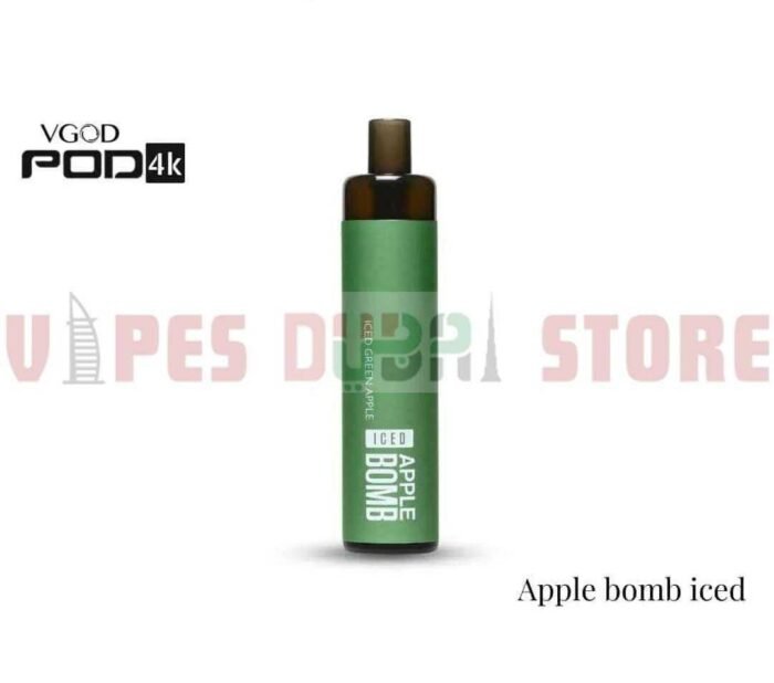 Vgod 4k Pod Apple bomb iced 4000 puffs
